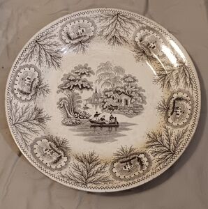 Antique plate